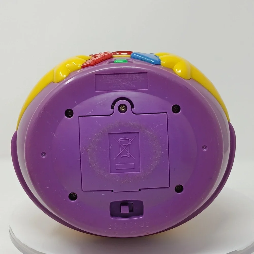 Works-Fisher Price Laugh & Learn Cookie Jar Shape Surprise 2005 Vintage Complete